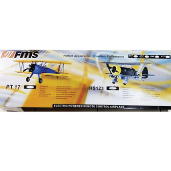 Kit fms hs123 - grey & yellow rtf