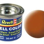 Paint enamel matt brown revell