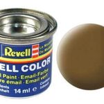 Paint enamel matt earth brown revell