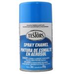 Enamel spray testors light blue 85g can