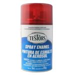 Enamel spray testors red 85g can