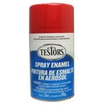 Enamel spray testors trans hot rodred85g