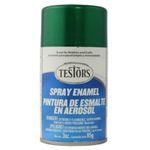 Enamel spray testors greenmetlflak85gcan