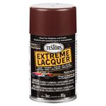 Lacquer spray testors root beer 85g can