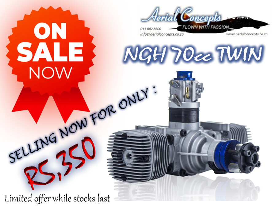 NGH 70cc TWIN Special !!!