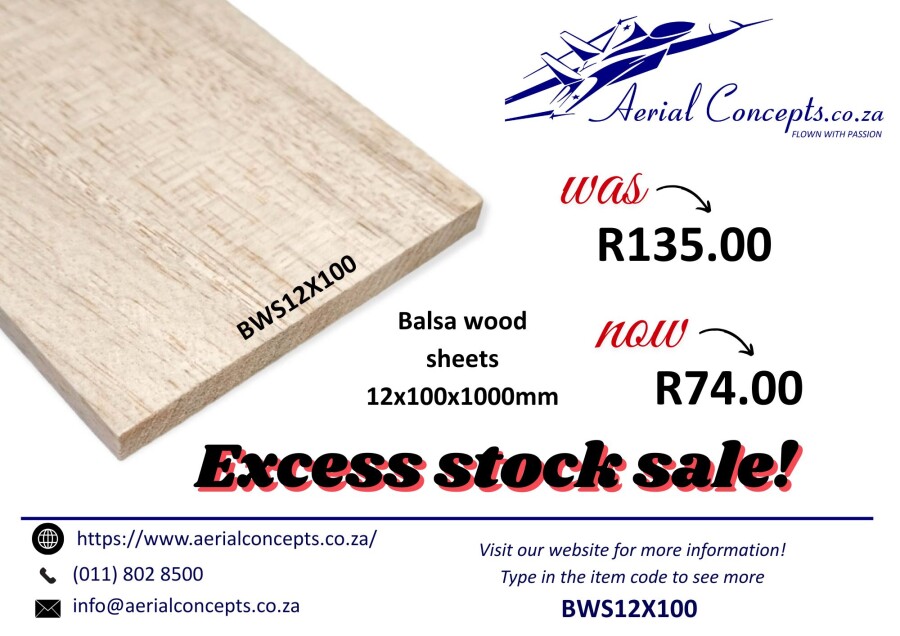 12mm Balsa