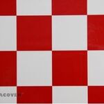 Oracover fun 5 white-red (lrg blocks)