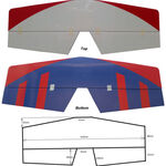 Stabilizer covered (red/white/blue) s