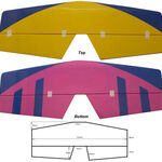 Stabilizer covered (yellow/blue/pink) s