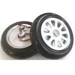 Wheel set d&l 5.5  platinum jet w/brake