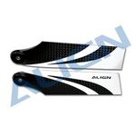 Align 90 carbon fiber tail blade (550e)