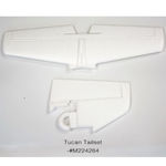 Tail set mpx tucan incl. exhaust dummies