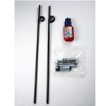 Main gear wire kit 3/16  rob 510/530/550