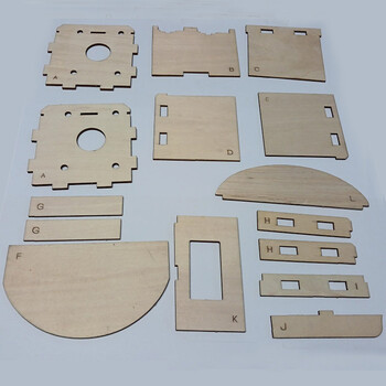 Wood pieces seb angel 50e glow conv sls