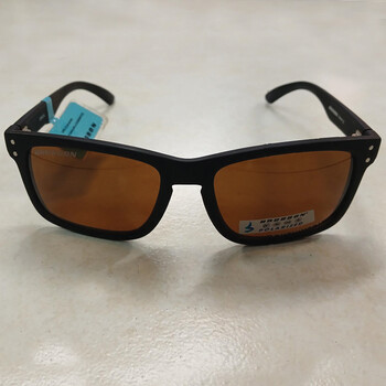 Sunglasses bourbon brown black frame