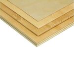Plywood economy 2mm 305x305 sls