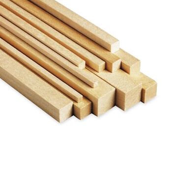 Hardwood square 20x20mmx1m