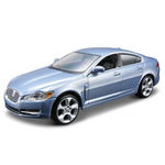 Diecast burago jaguar xf (blue) 1:32