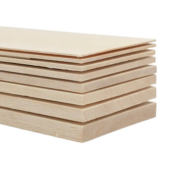 Balsa wood sheets 3x75x915mm sls