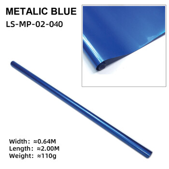 Covering dw metalic blue 2m