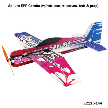 Kit dw sakura ep cb w/mtr/esc/servos/rx