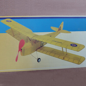 Kit tiger moth dw 600mm rubberp (va08)
