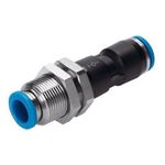 Festo push b/head 1-way valve 4mm pipe