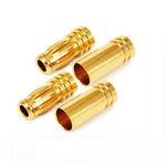 Ace gold connector 7.0mm (2 pairs)