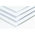 Styrene sheet white 1.0x194x320mm