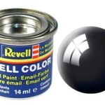 Paint enamel gloss black revell