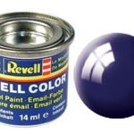 Paint enamel gloss dark blue revell