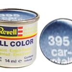 Paint car metallic blue revell
