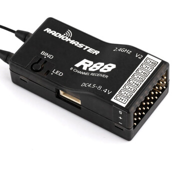 Receiver rm r88 v2 d8/d16/sfhss