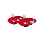Wheel pants edge 540 size 1.2-1.6 wh/red