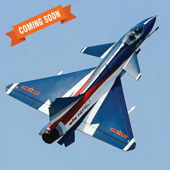 Kit fwing j-10a plaaf 6s 90mm pnp blue/w