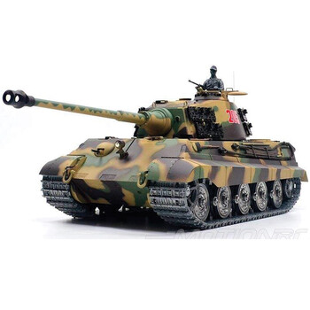 Tank hl german king tiger hensc 1/16 pro
