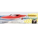 Ski boat pb mirage (balsa) 360mm sls