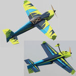 Kit pilot slick 74 1.88m (blue/green)