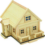 Dollhouse lany wood a-frame diy (74pcs)