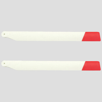 Main blade set rce c138 bell 206 wht/red