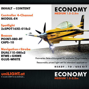 Eco medium a/c light set ul (1.5-2.5m)