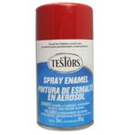Enamel spray testors dark red 85g can