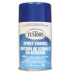 Enamel spray testors artic blue 85g can