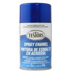 Enamel spray testors blue metlflake 85g