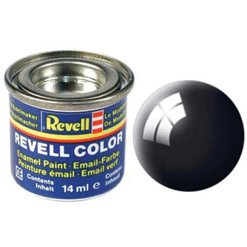 Paint enamel gloss black revell 32107sls