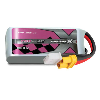 Batt maniax 3s 750 100c (xt-30)