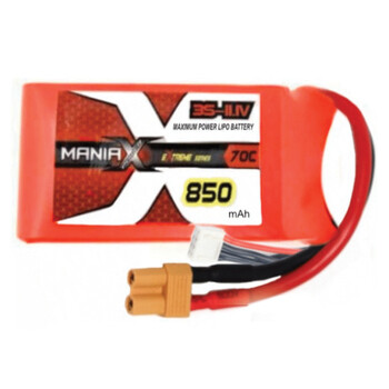 Batt maniax 3s 850 70c (xt-60)