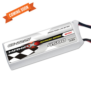 Batt maniax 6s 4500 60c (xt-90)