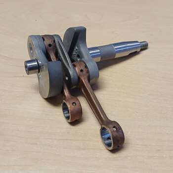 Mx75 crankshaft assembly xoar